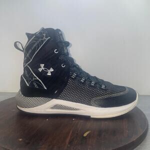 Under Armour Hovr Highlight Ace Women's 8 Basketball Volleyball Shoe Black White